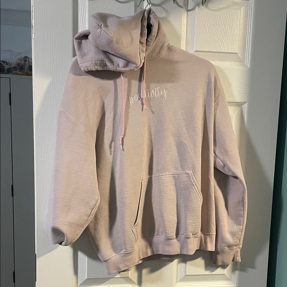 Pink positivity Hoodie Sweater